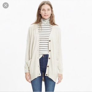 Madewell Long Slouchy Cardigan